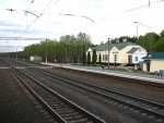 станция Брюловецкий: Станционное здание и пути