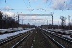 станция Мельня: Вид в сторону Зерново