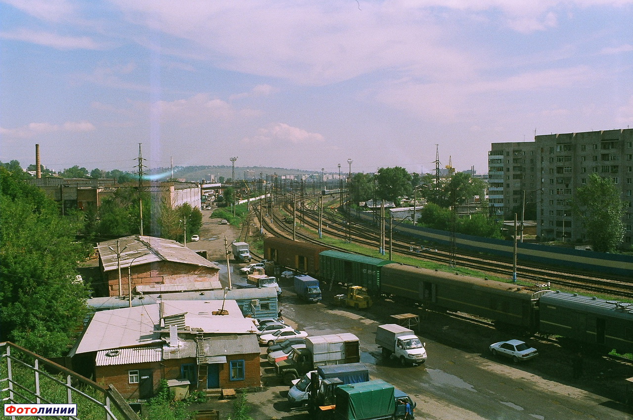 Вид станции на запад