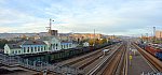 станция Злобино: Вид в сторону Красноярска