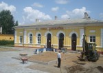станция Дашковка: Ремонт платформы