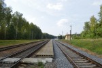станция Чернозёмовка: Платформы, вид в сторону Могилёва