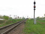 Входной светофор Н (со стороны Могилёва)