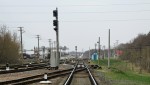 станция Жлобин-Северный: Входной светофор ЧЖ и четная горловина