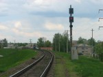 станция Рогачев: Входной светофор Ч