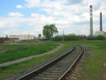станция Рогачев: Подъездной путь в нечётной горловине