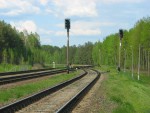 станция Старосельский: Выходные светофоры Ч1, Ч3 и Ч2