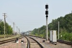 станция Жлобин-Северный: Входной светофор ЧЖ и М6