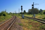 станция Новгород-Северский: Входные светофоры Н со стороны Семёновки, НШ со стороны Терещенской