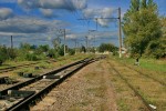 станция Шостка: Вытяжной тупик, линия на Семёновку и стрелка на подъездные пути