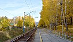 о.п. Нижняя Мана: Вид с платформы в сторону Красноярска