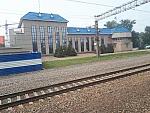 станция Новосибирск-Главный: Здание у горловины в сторону Новосибирска-Западного