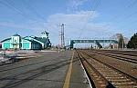станция Мошково: Вид в сторону Юрги с первой платформы