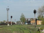станция Сновск: Светофоры М45 и М19