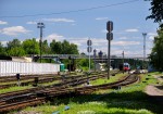 станция Сновск: Вид из чётной горловины