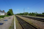 станция Низковка: Вид в сторону Гомеля