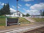 станция Литвиново: Пост ЭЦ совмещён с вокзалом