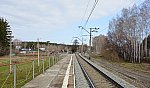 платформа 76 км: Вид с платформы в сторону Томска
