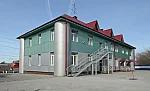 станция Сибирская: Здание станции, вид с обратной стороны