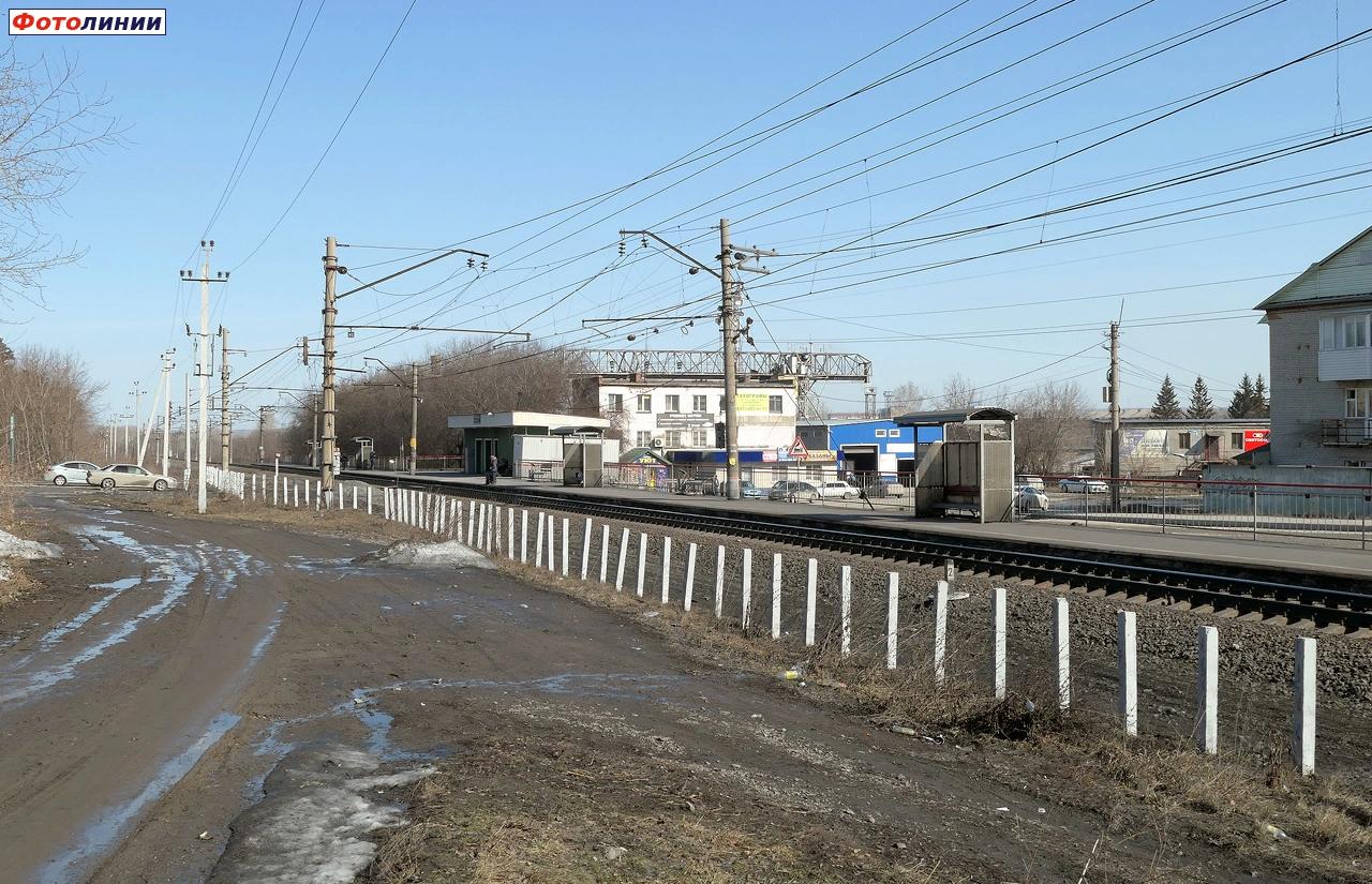 Вид в сторону Новосибирска