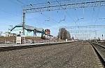 станция Евсино: Вид в сторону Новосибирска