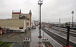станция Барнаул: Вид с пешеходного моста на запад