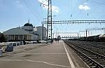 станция Алтайская: Платформа из Барнаула. Вид в сторону Барнаула