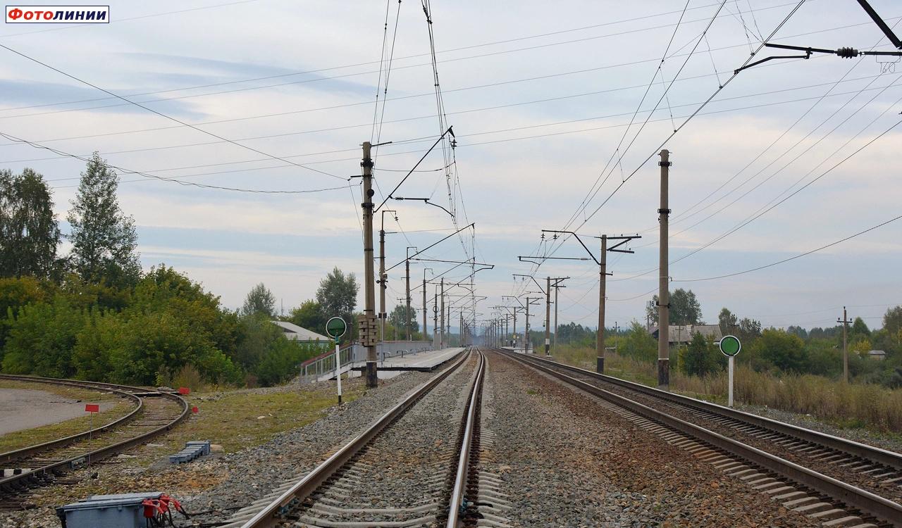 Вид в сторону Междуреченска