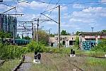 станция Киев-Днепровский: Выходные светофоры с базы туристических поездов