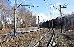 о.п. 15 км: Платформа на Юргу. Вид в сторону Кемерово
