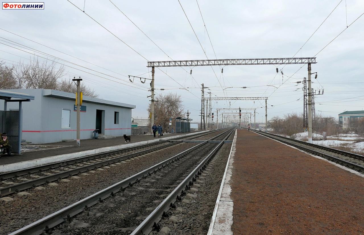 Платформы на Артышту / Боровиху. Вид в сторону Барнаула