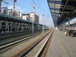 станция Дарница: Пути и платформы