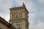 станция Киев-Пассажирский: Часы на башне