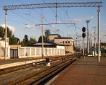 станция Киев-Пассажирский: Вид в сторону Дарницы