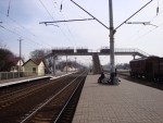 станция Бобровицы: Вид в сторону Нежина