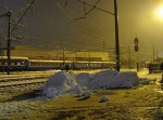 станция Киев-Пассажирский: Вид станции после сильного снегопада в сторону Киев-Волынского