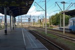 станция Дарница: Вид с платформы в северном направлении