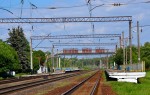 станция Заворичи: Вид в сорону Бобровицы