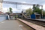 о.п. Северная: Северные платформы, вид в сторону Киева-Волынского