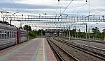 станция Миасс I: Вид в сторону Челябинска