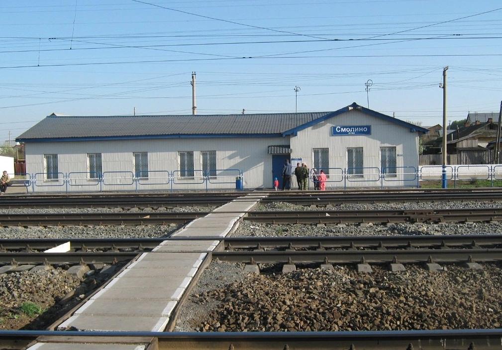 Вокзал станции Смолино