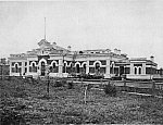 станция Курган: Вид с привокзальной площади с 1900 года