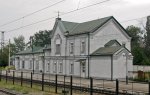 станция Боярка: Пассажирское здание и пост ЭЦ
