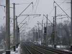 станция Боярка: Входные светофоры и южная горловина станции