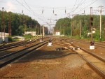 станция Мотовиловка: Вид в сторону Киева