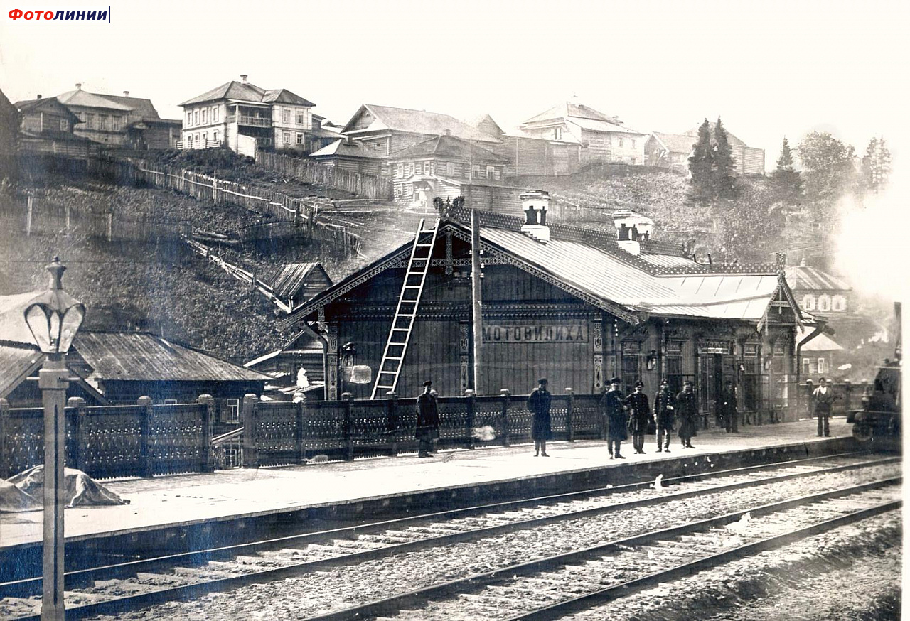 Вид бывшей станции