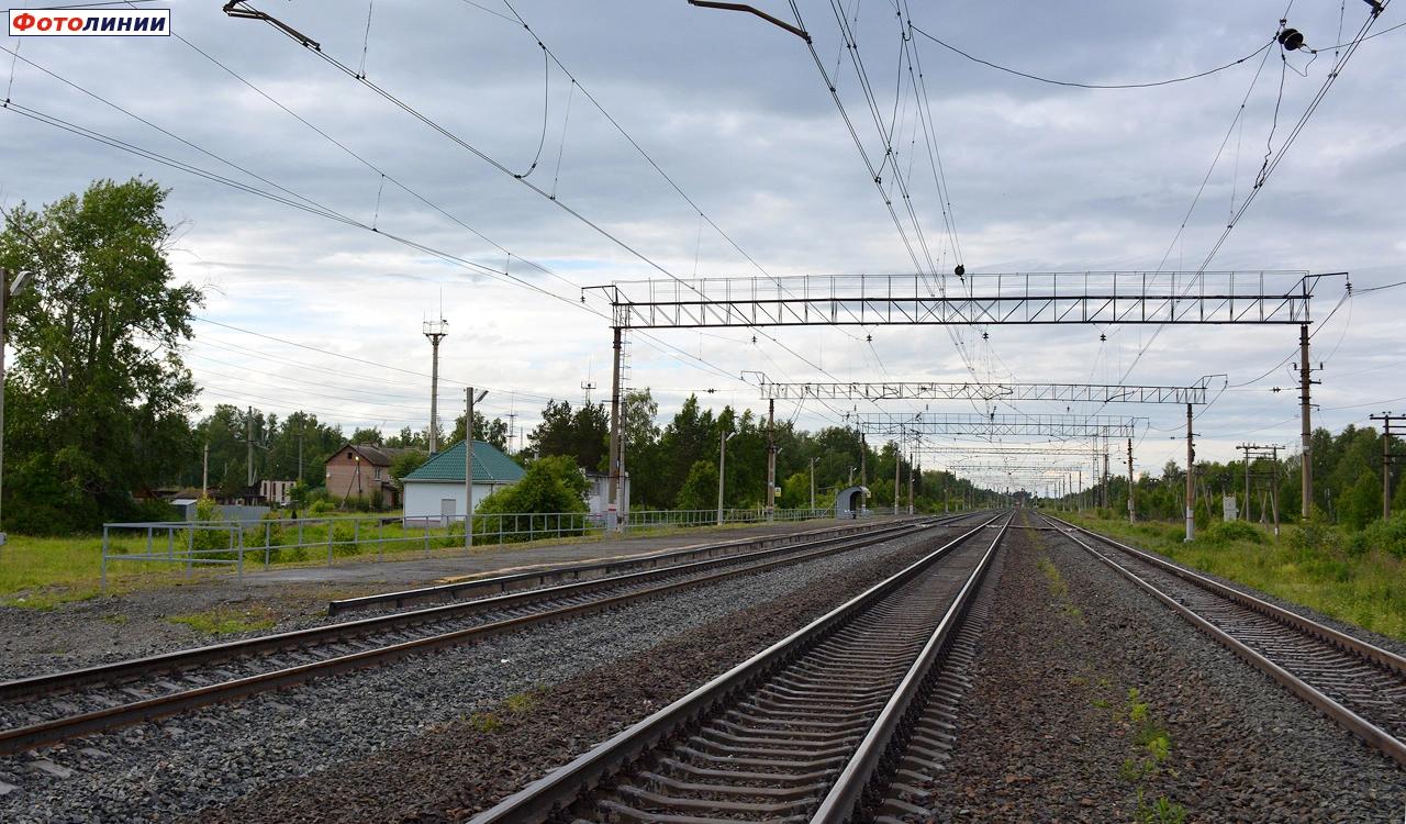 Вид в сторону Каменска-Уральского