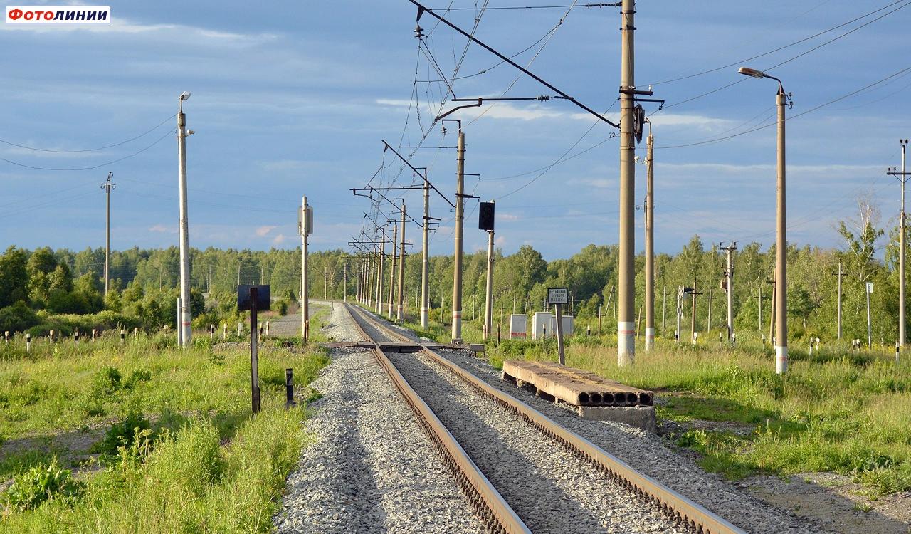 Вид в сторону Каменска-Уральского