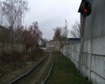 станция Святошино: Подъездной путь в промзону