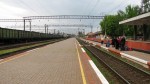 станция Коростень: Вид с платформы в сторону Киева
